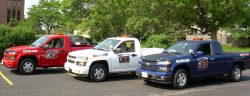 American Pride Security Services Inc. trucks
